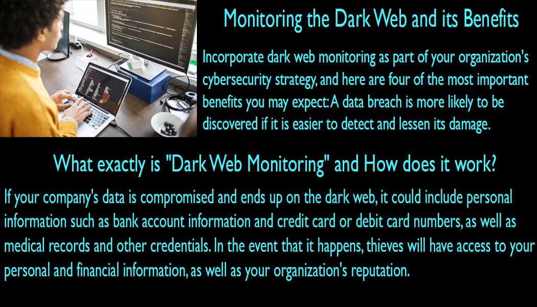 Monitoring the dark web and its benefits