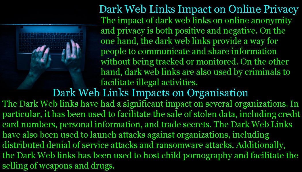 Dark Web Links Impact on Online Privacy