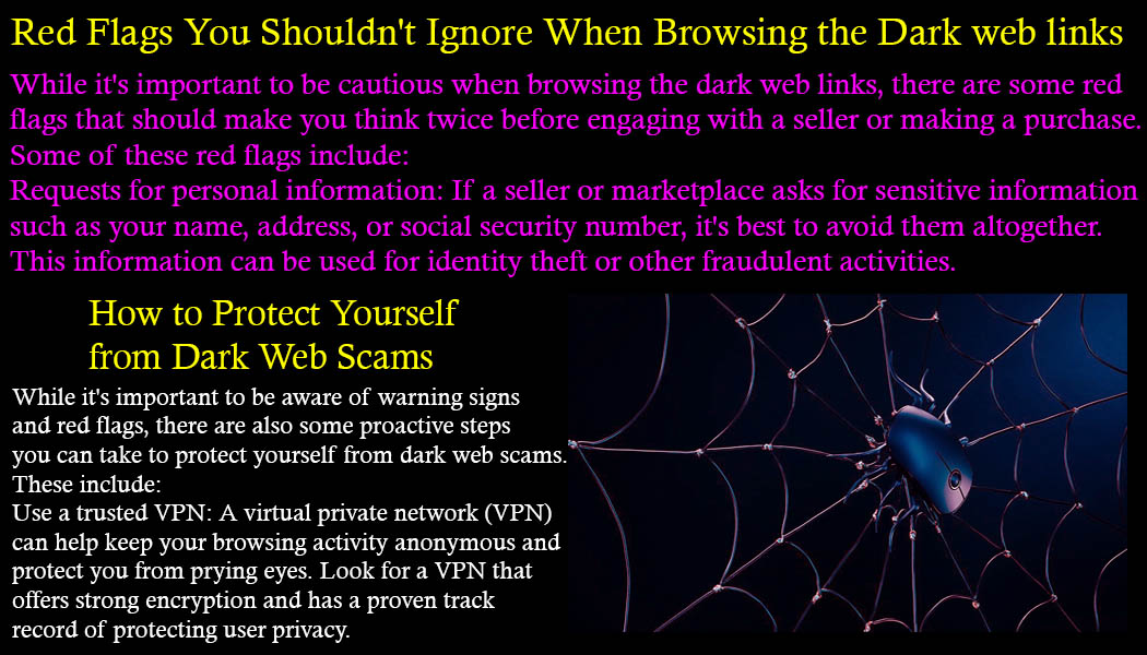 How to Protect Yourself from Dark Web Scams