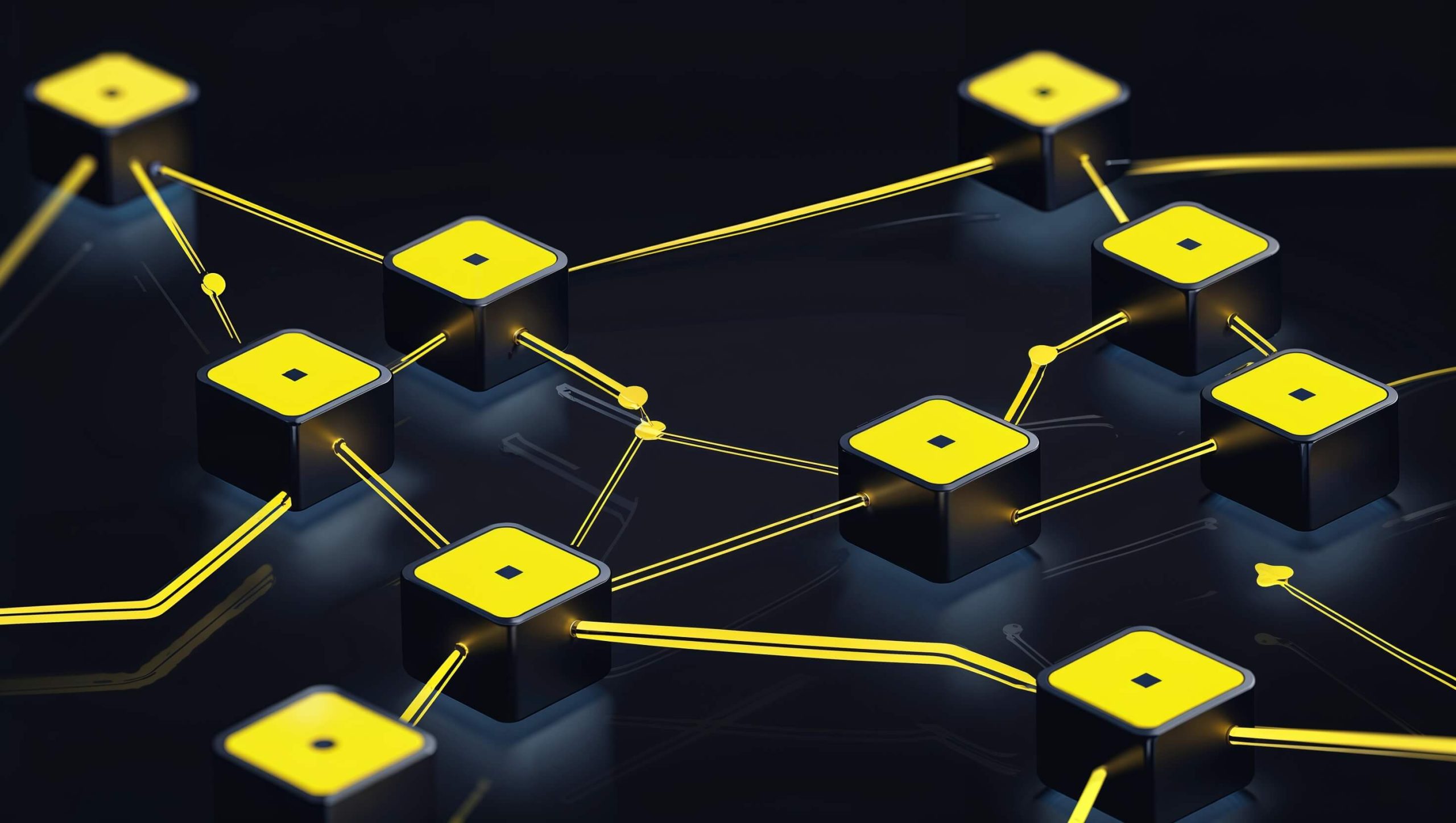 visual representation of blockchain showing transparent crypto transactions and data flow